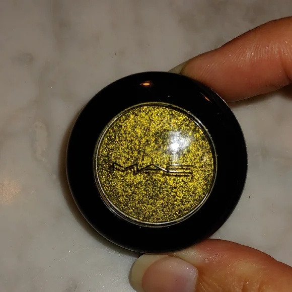 MAC Golden/Green Dazzleshadow Extreme * Joie De Glitz - Picture 4 of 7